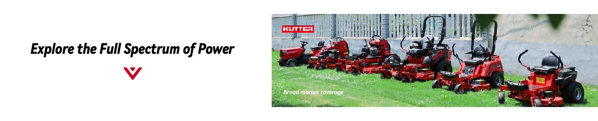 Tondeuse à rayon de braquage zéro Kutter